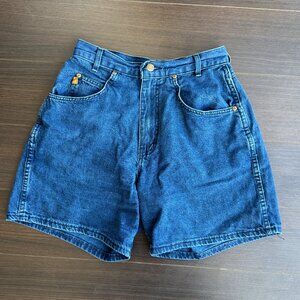 Vintage 80s/90s Chic High-Waisted Denim Shorts – Classic Relaxed Fit